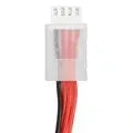 7.4V 1200mAh lithium polymer RC battery for model cars and ships.