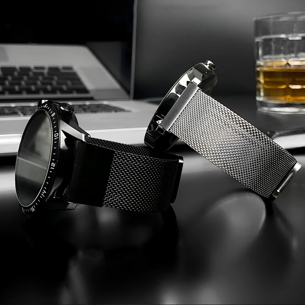 Stainless steel strap for Garmin Fenix 7X 7Pro 6X 6 watches in silver, black, gold, rose gold colours