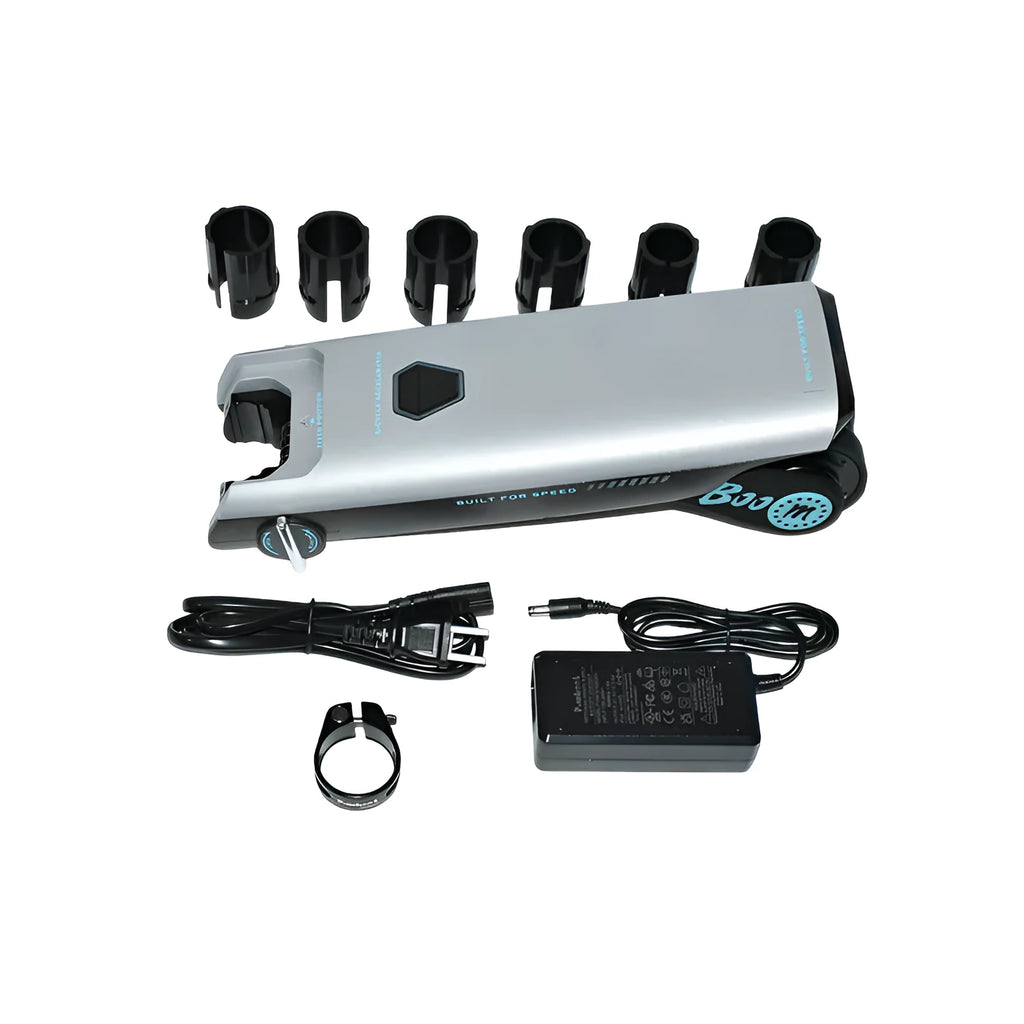 Electric bicycle mountain bike modification booster with blue packaging at 18V voltage