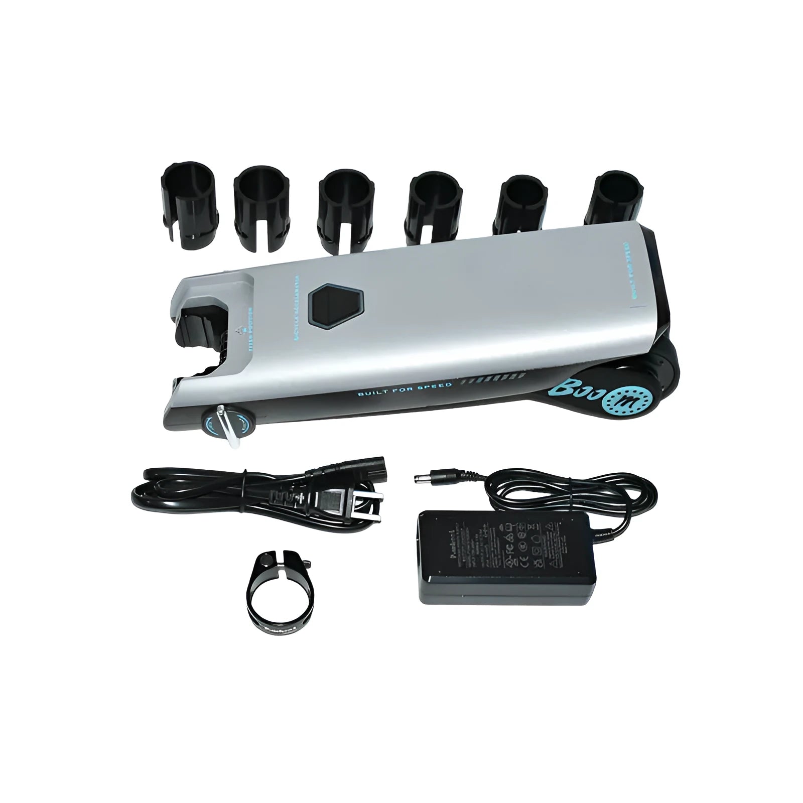 Electric bicycle mountain bike modification booster with blue packaging at 18V voltage