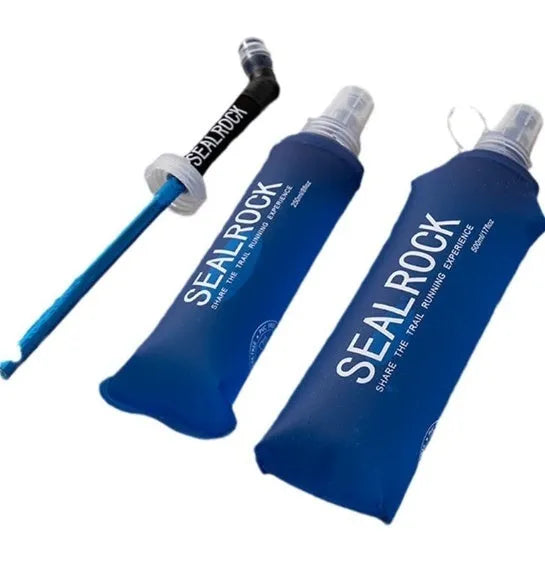 Plastic portable straw with off-road rough design for mountain climbing and biking hydration
