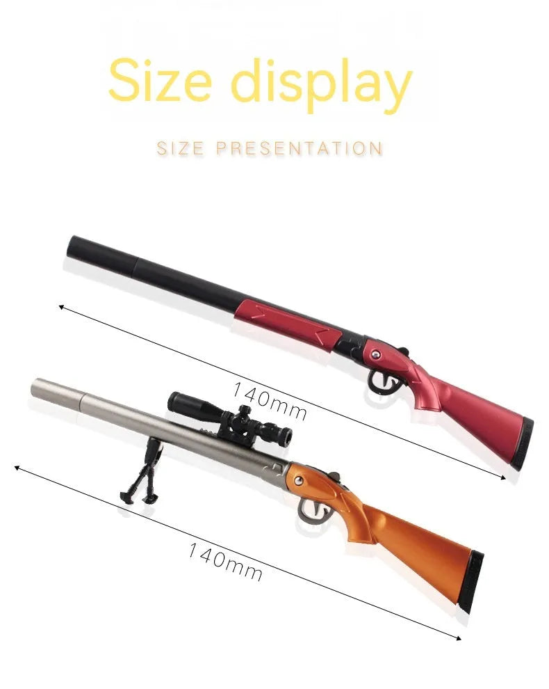 98K sniper rifle eating chicken themed gel pen with 0.5mm point and plastic modelling