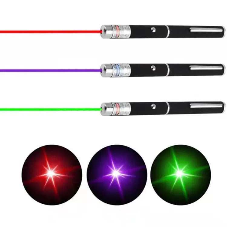 Metal single point laser pen for dogs and cats with green light option