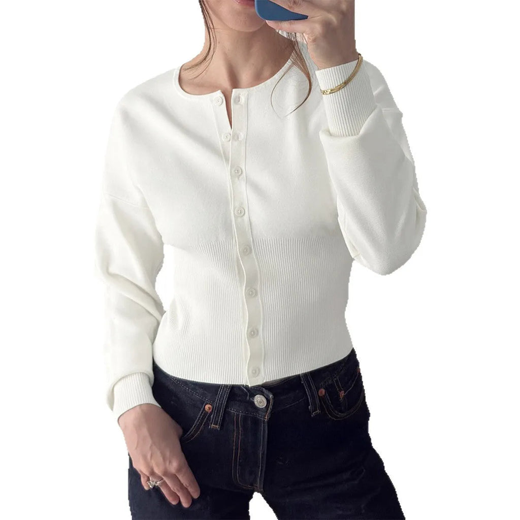 European and American casual solid colour long-sleeved viscose shirt with regular sleeve in black
