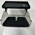 Black ABS plastic storage box for Tesla Model 3 and Y centre console.