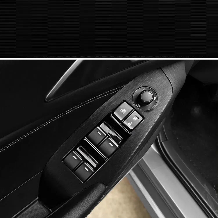 Unksera car interior decorative film sticker kit for centre console and instrument panel modification
