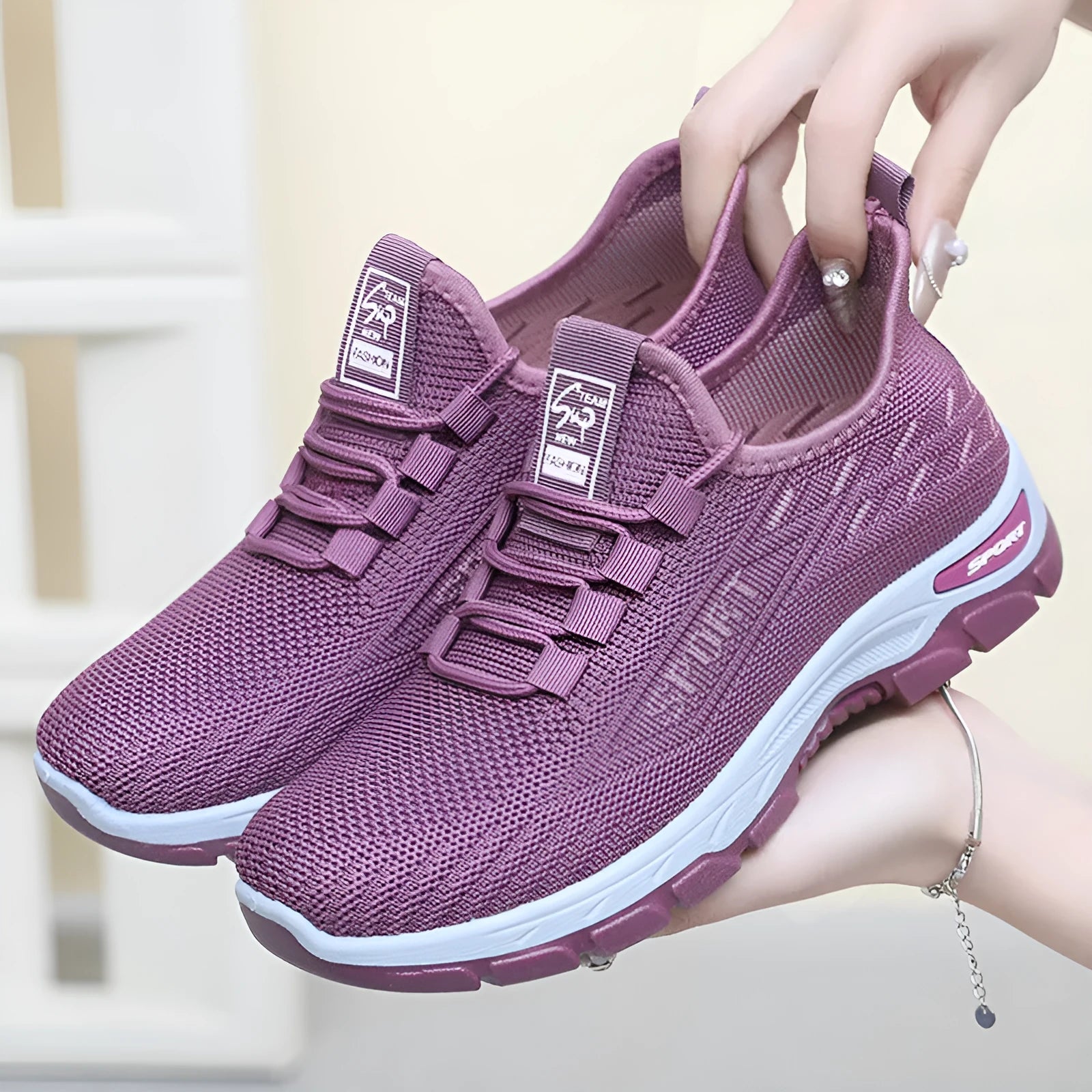 Casual low-top sneakers with soft PVC sole in various colours for sports and leisure wear