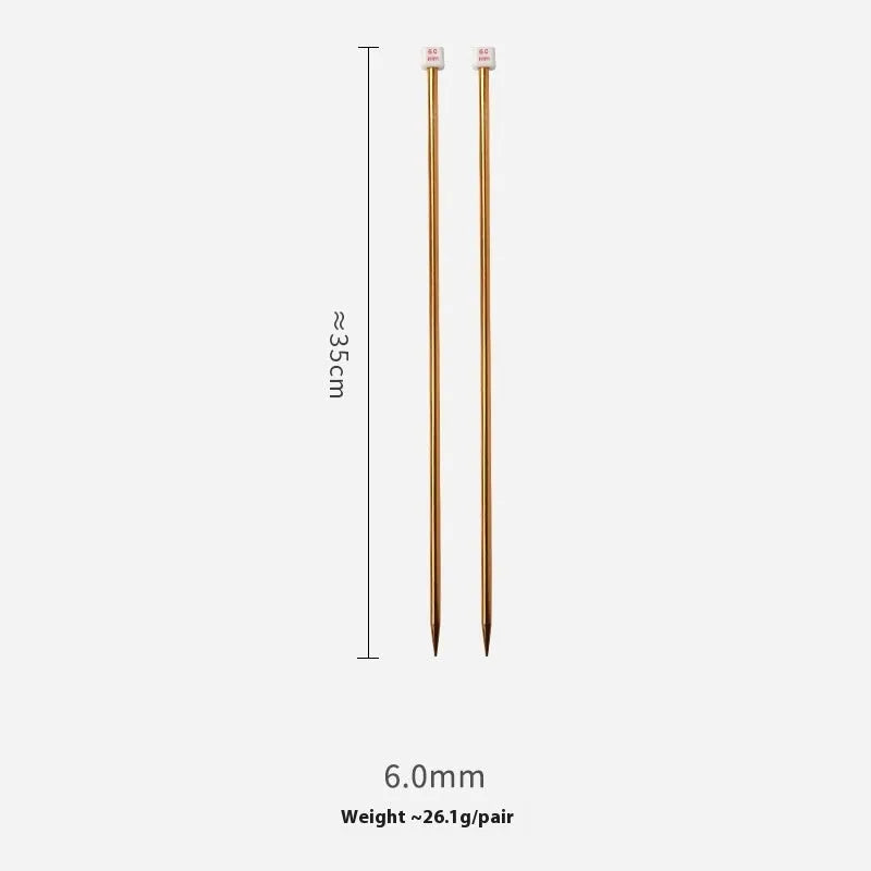 14-size crochet hook set with lengthened design and protective caps arranged by size