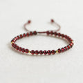 Women's natural freshwater pearl and crystal geometric bracelet on elastic rope band