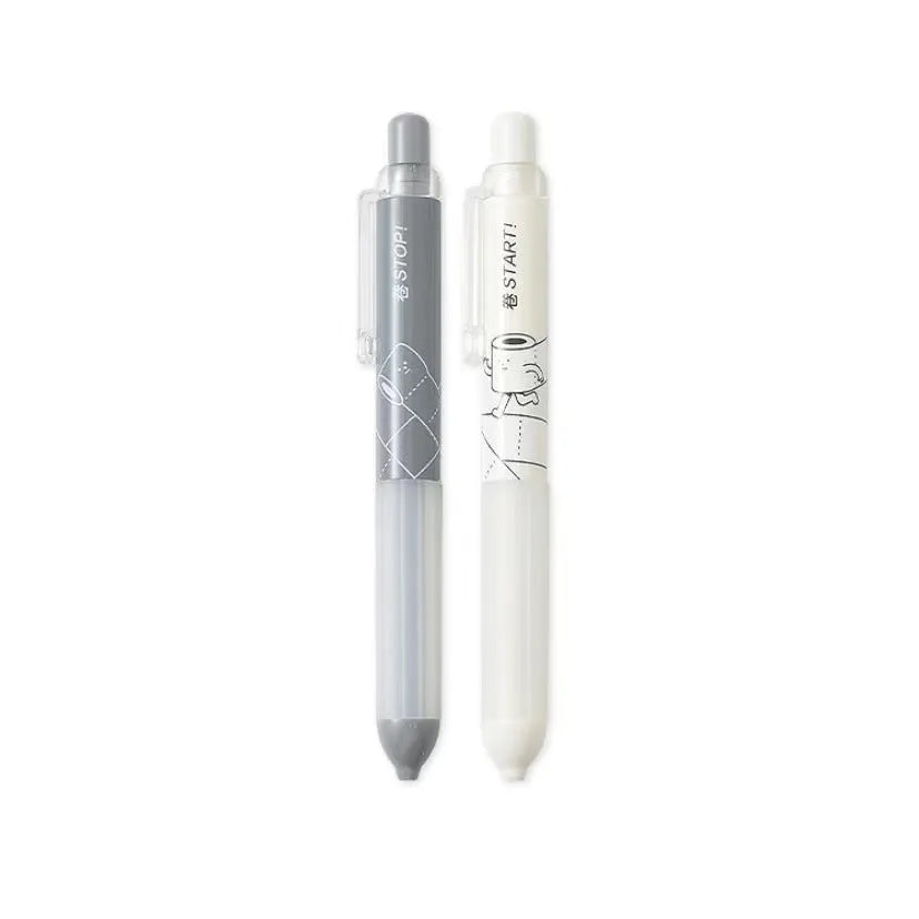 0.5mm automatic pencil with cloud grip in black or white colours