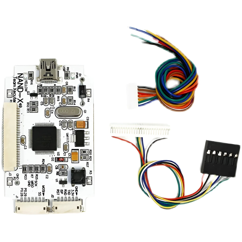 Xbox 360 NAND-X brushing tool kit simplified version with USB connectivity in three-piece set