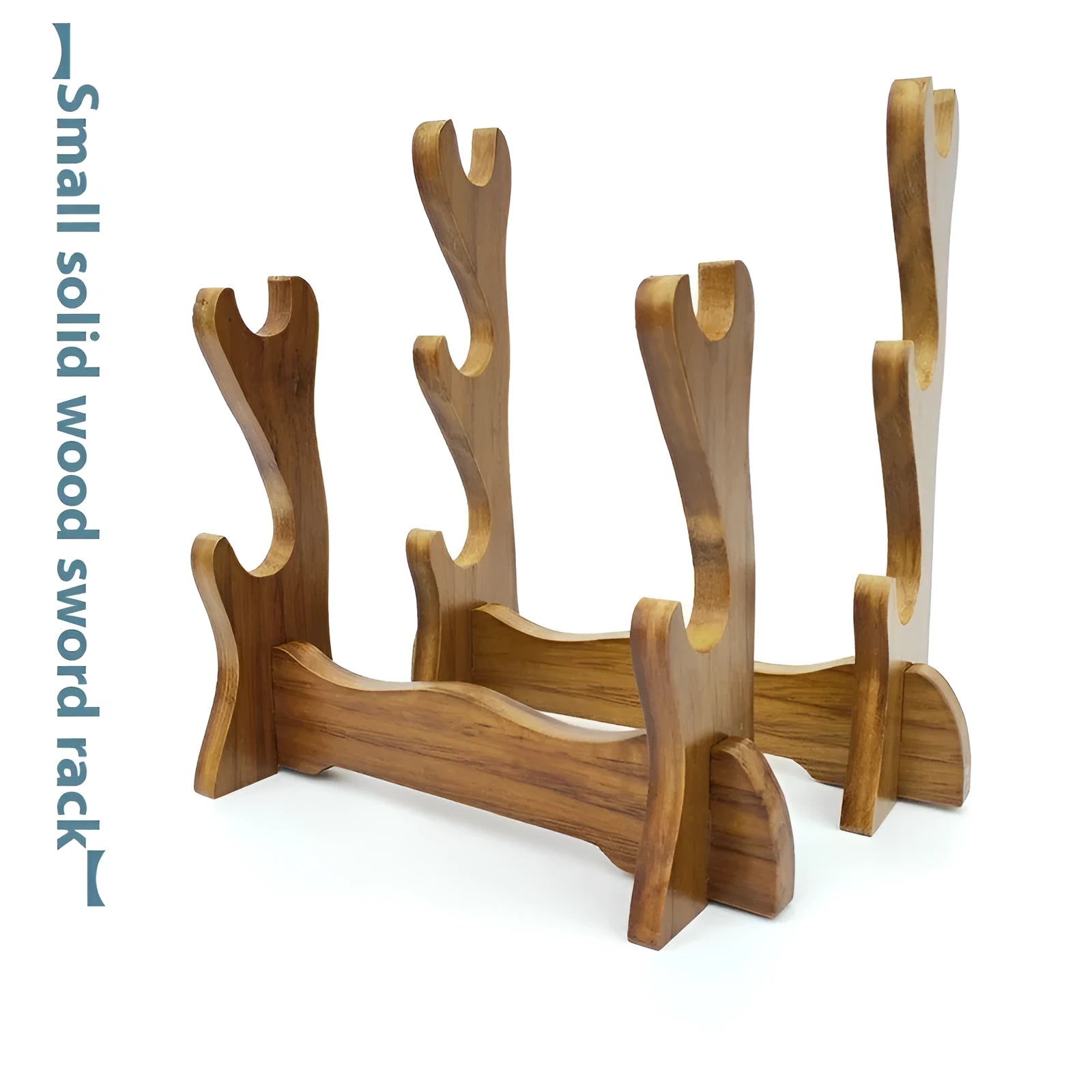 Handmade wooden wall bracket with multiple shelf layers in a Chinese decorative style
