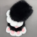 Colourful animal claw cosplay gloves in nylon material shown in multiple colour options.