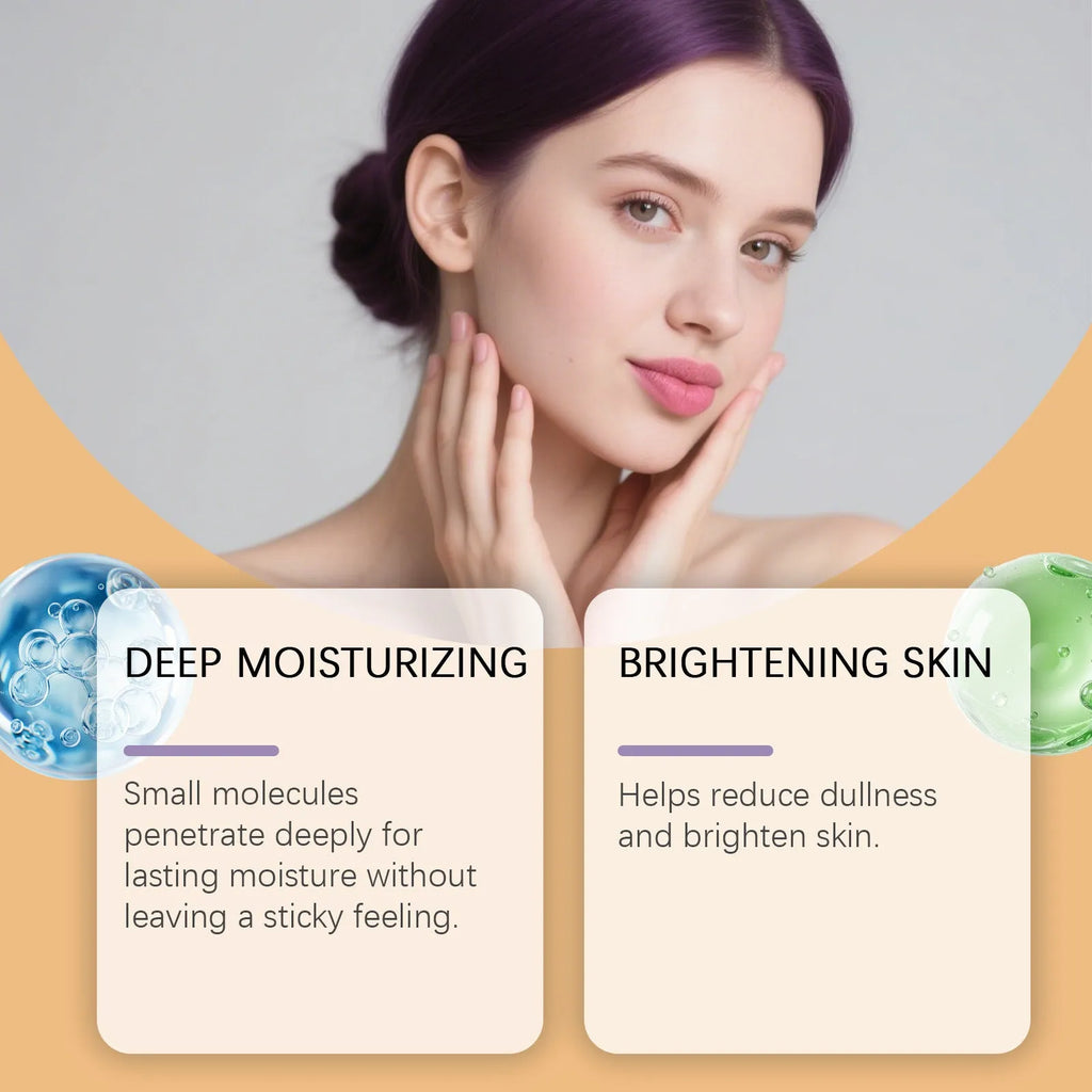 100ml bottle of turmeric moisturising water for non-oily daily facial care