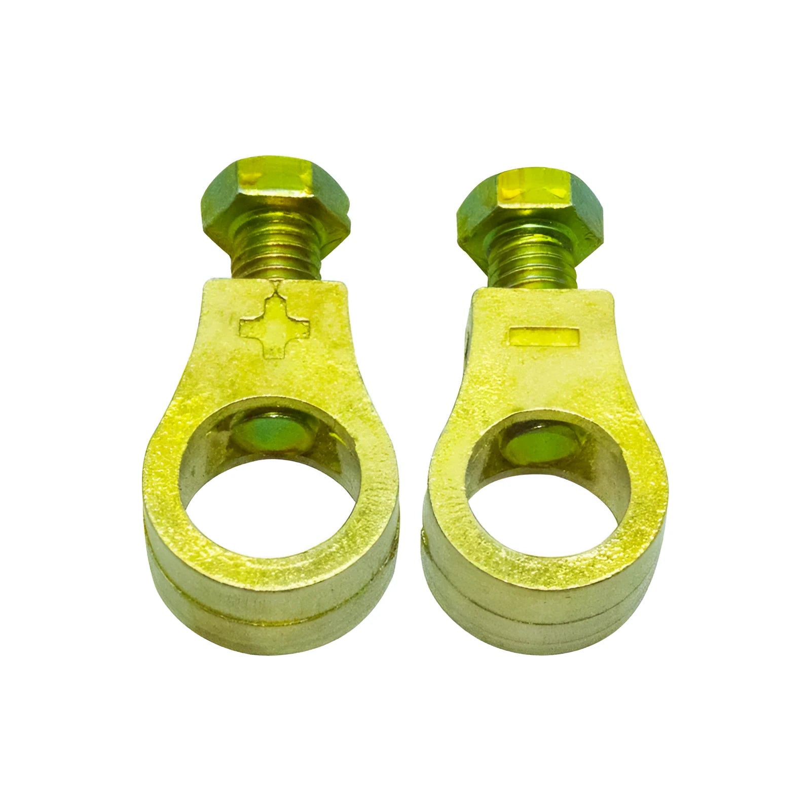 Pure copper car battery terminal clamp with secure connection design