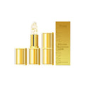 Gold foil nourishing lipstick in compact 2.6cm packaging with 3.5g content