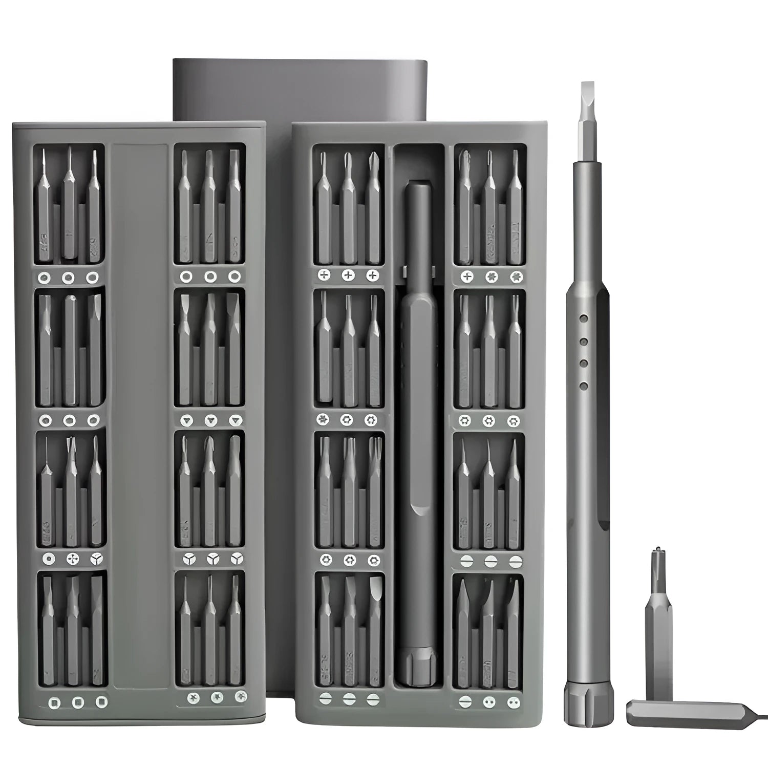 49-piece magnetic screwdriver set for mobile phone disassembly with nickel aluminium bronze construction