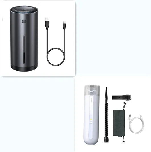Baseus wireless handheld car vacuum cleaner with blowing hose and HEPA filter