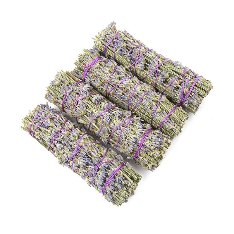 4 inch natural dried flower aromatherapy stick with lavender scent for air freshening