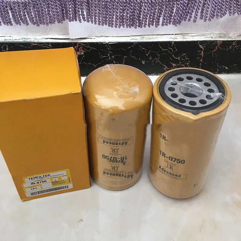 1R-0750 fuel filter element for diesel fuel filtration systems