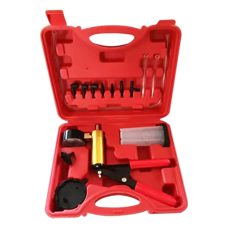 Aluminium alloy manual vacuum air blow gun automotive diagnostic tool kit
