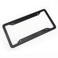 Aluminium alloy licence plate frame in black, grey, silver or stainless steel finish