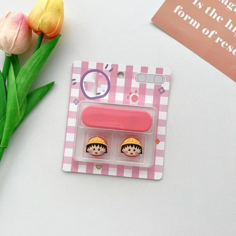 Plastic cartoon magnetic cable fixer for desktop organisation with magnetic hub compatibility