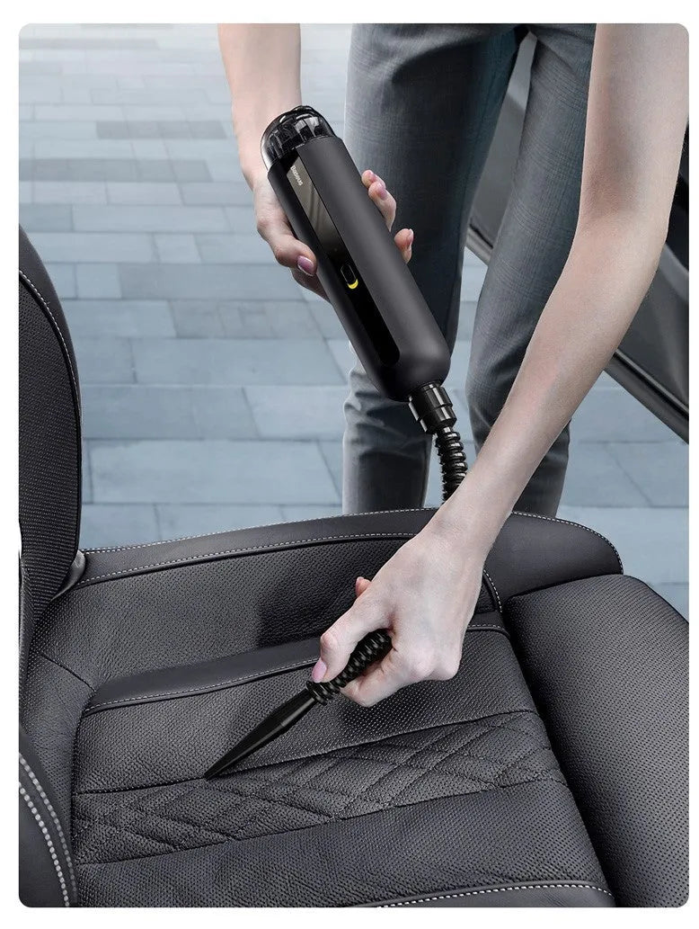 Baseus wireless handheld car vacuum cleaner with blowing hose and HEPA filter