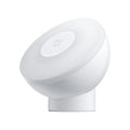 White square bedside table lamp with human body induction and Bluetooth connectivity