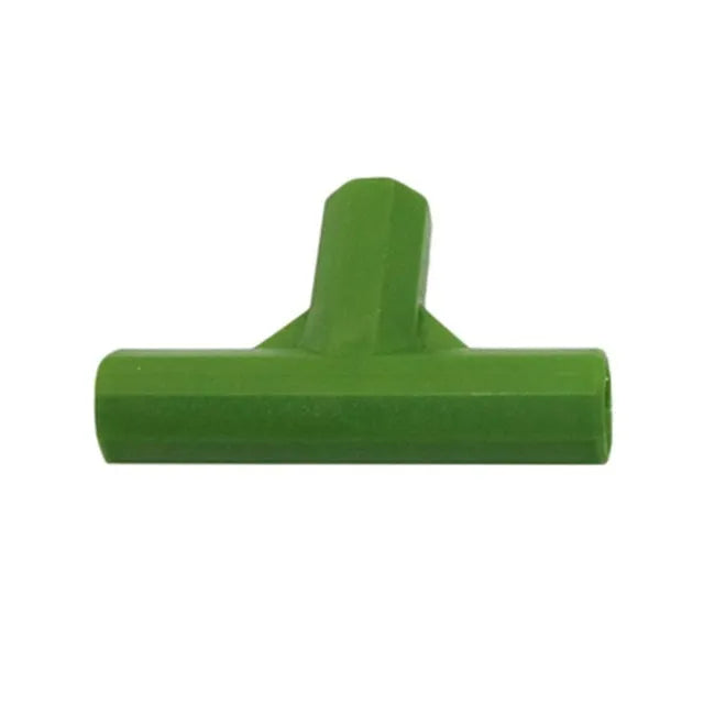 PP plastic plant support connector with 11mm diameter fitting for three-way and four-way garden stake connections
