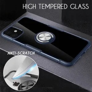 Slim black TPU and PU leather back cover case for iPhone 11 Pro Max