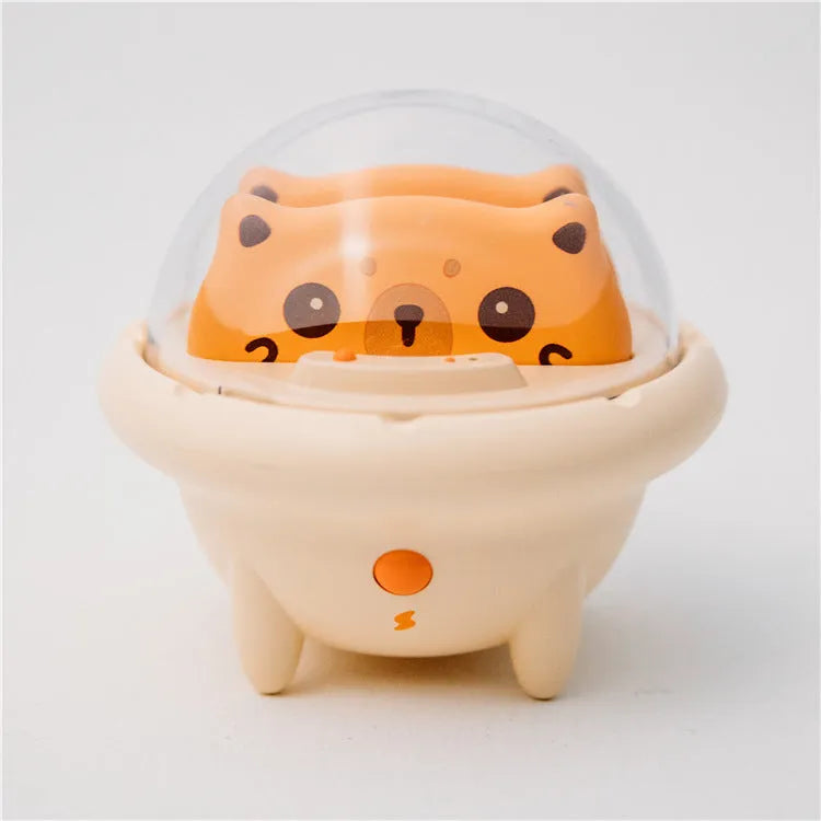 Cartoon bear and cat design fast charging power bank for Apple iPhones with plastic shell