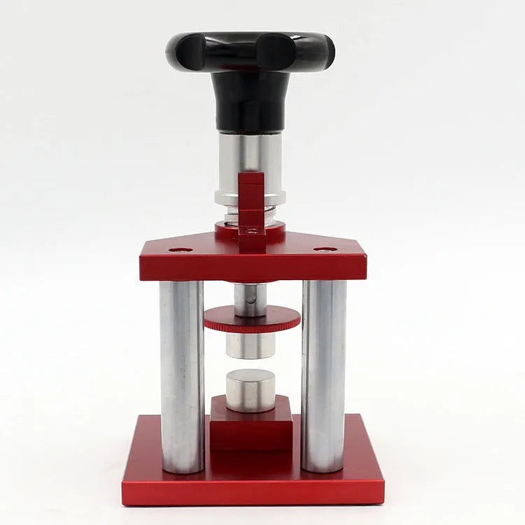 Watch spiral cap presser tool with set of 20 plastic moulds for back cover removal