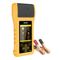 Autool BT760 vehicle battery tester with colour screen, clips, and thermal printer.