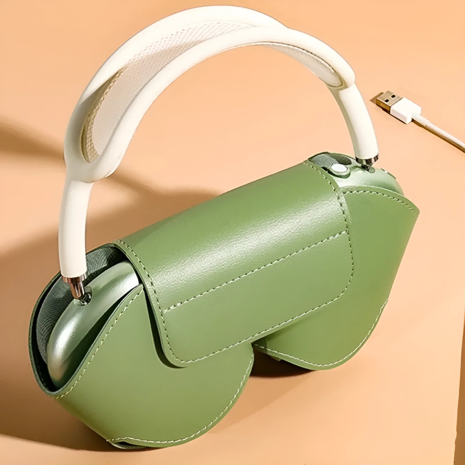 AirPods Max protective case in PU leather available in five colours