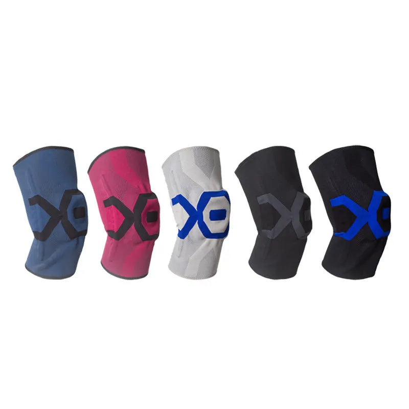 Men's silicone knee pad for sports protection in selected colour and size
