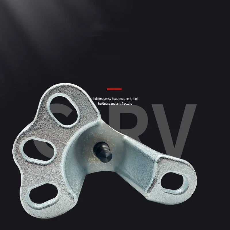 Chrome vanadium steel vehicle hub puller tool with three style options for brake drum removal