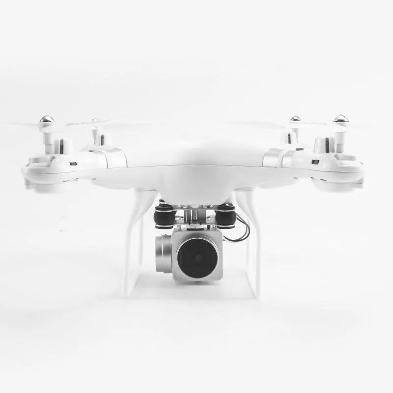 HD aerial photography drone with remote control handle in black, red, or white colour options