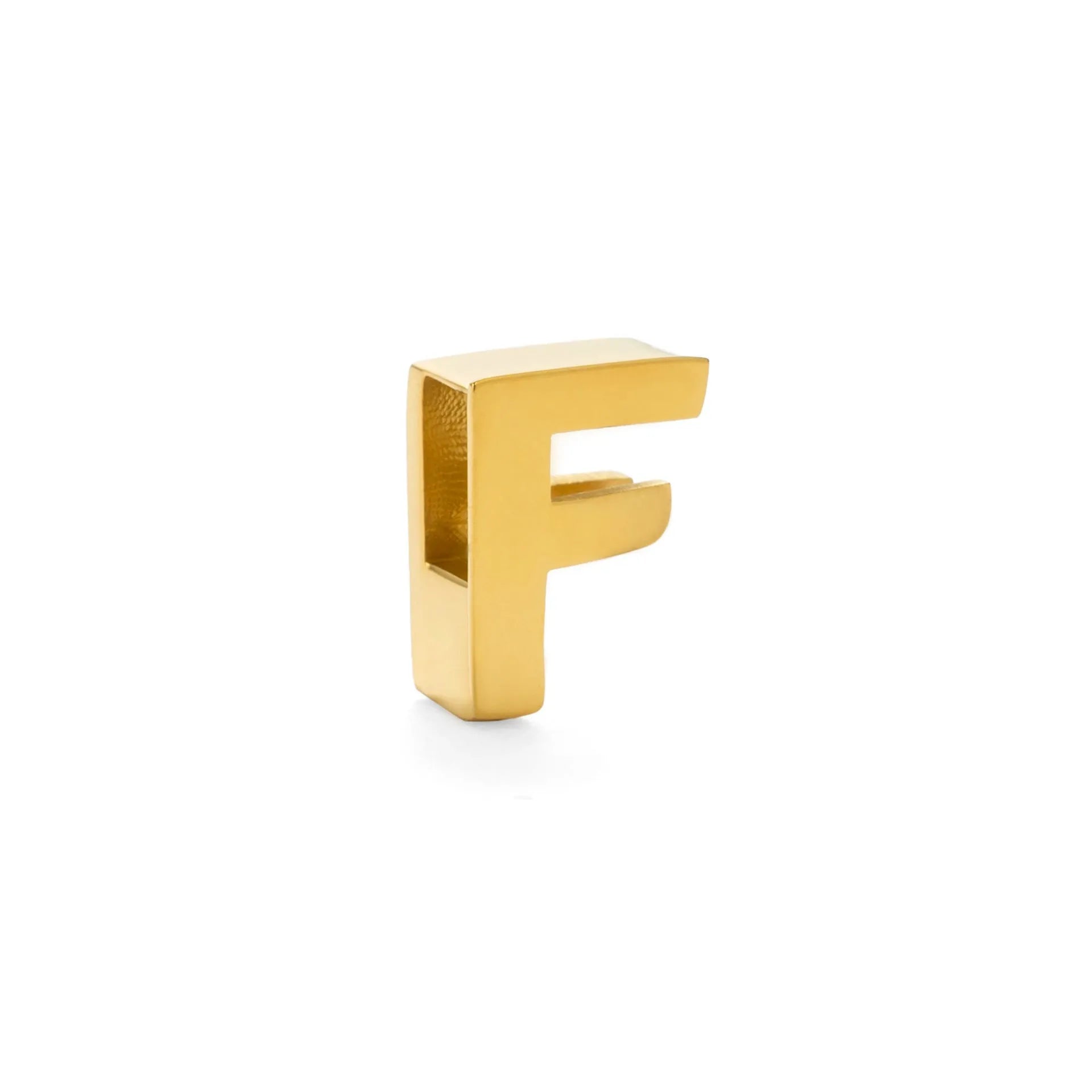 Titanium steel number and letter necklace with gold electroplated finish on grinding chain design