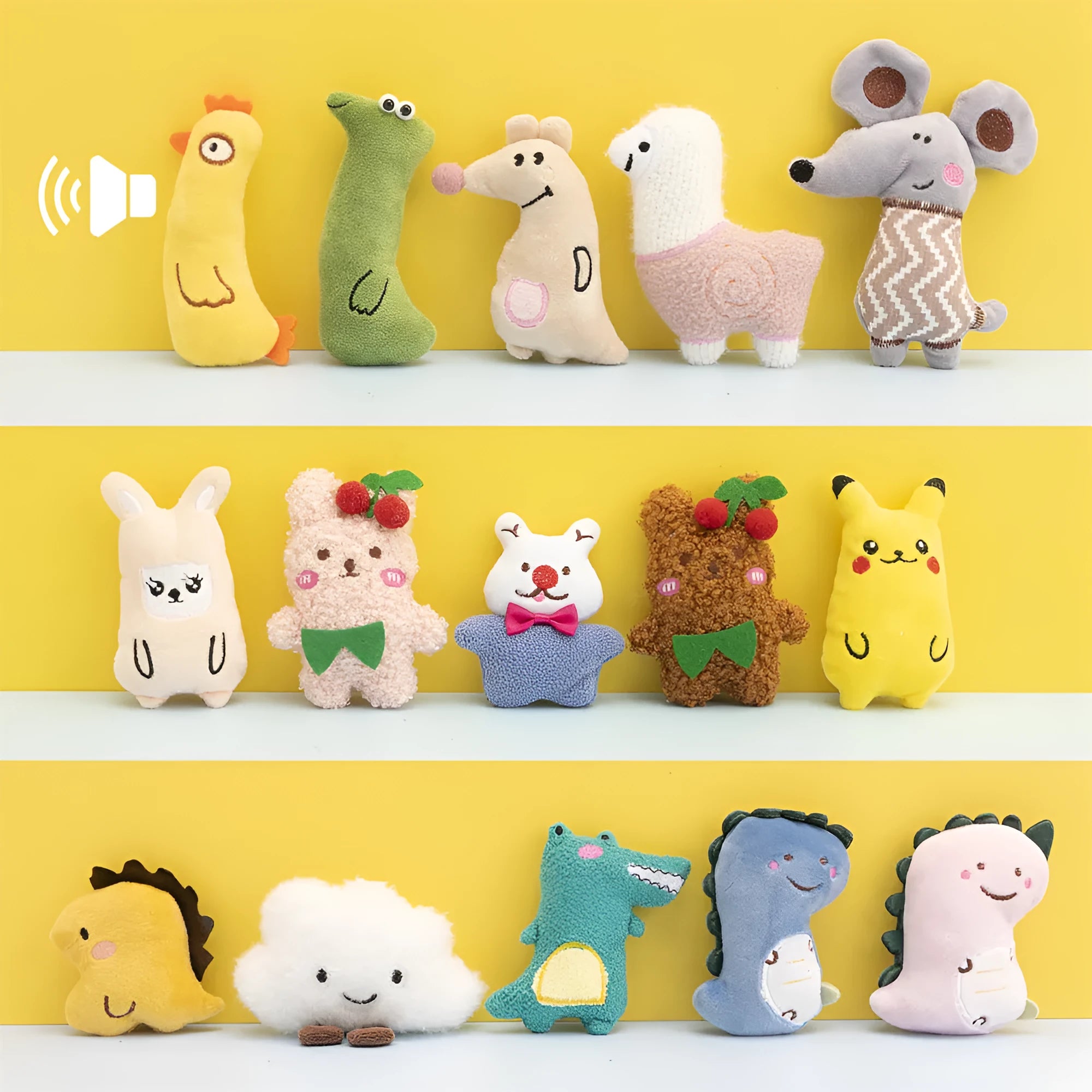 Cat voice interactive plush dinosaur cat toy with sounding airbag, green crocodile colour option