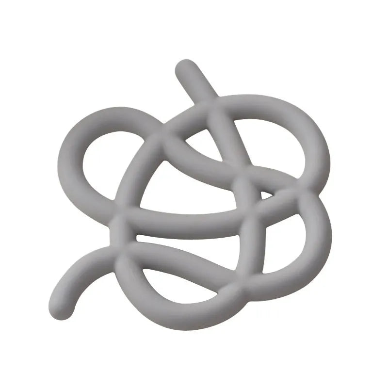 Ceramic heat proof mat with irregular shape and bend and hook design