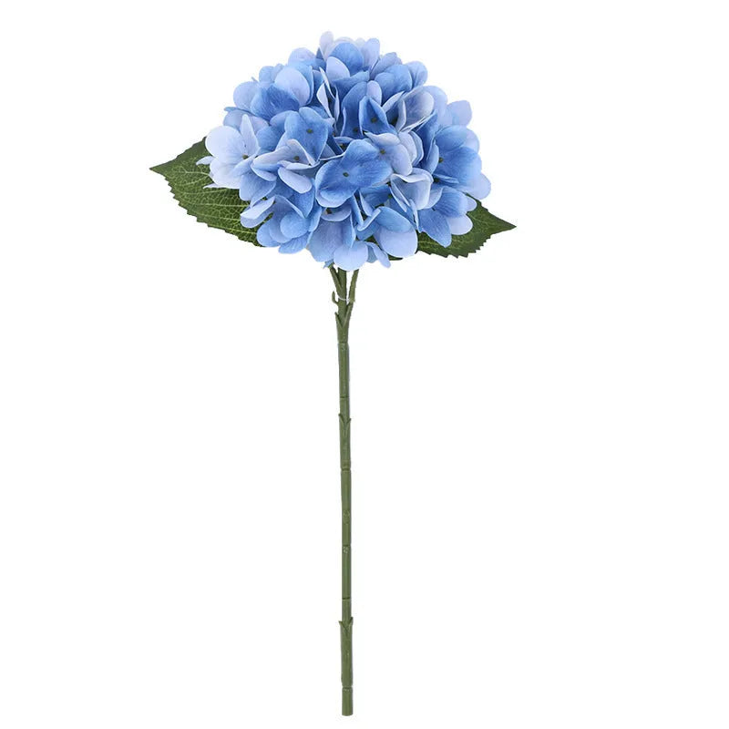 Simulated pincushion filming prop in white silk flower decoration, 43cm height
