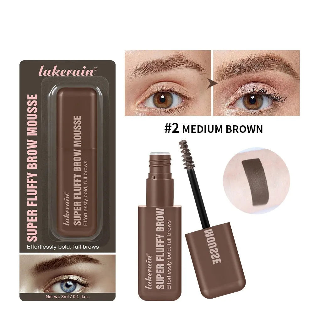 Eyebrow cream for 3D brow shaping with long-lasting colour in six shade options