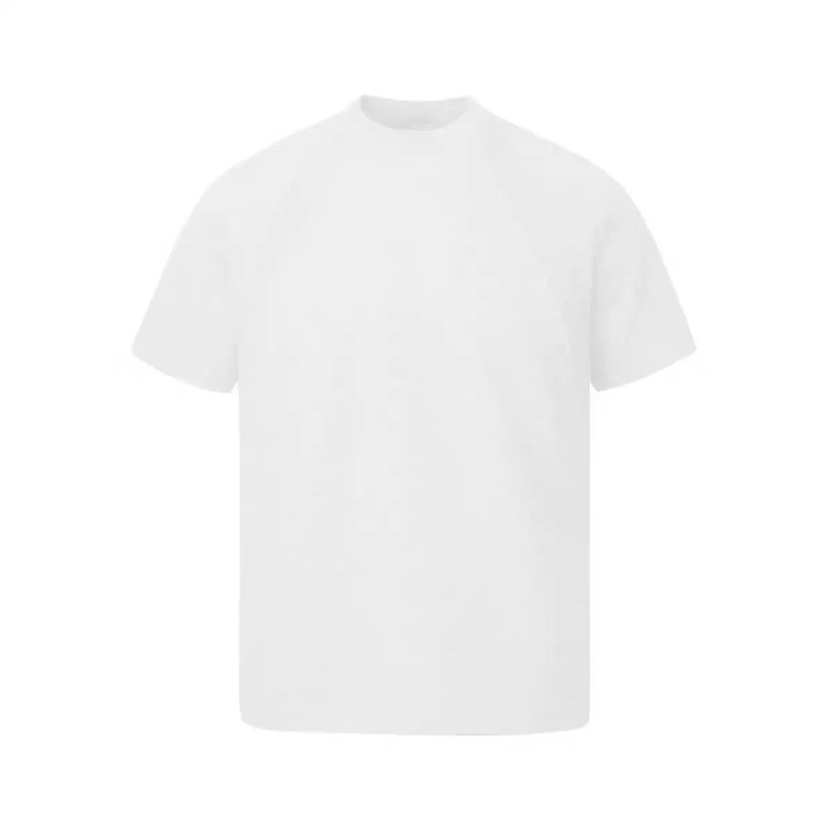 Short sleeve polyester top with textured air layer stitching in a loose fit.