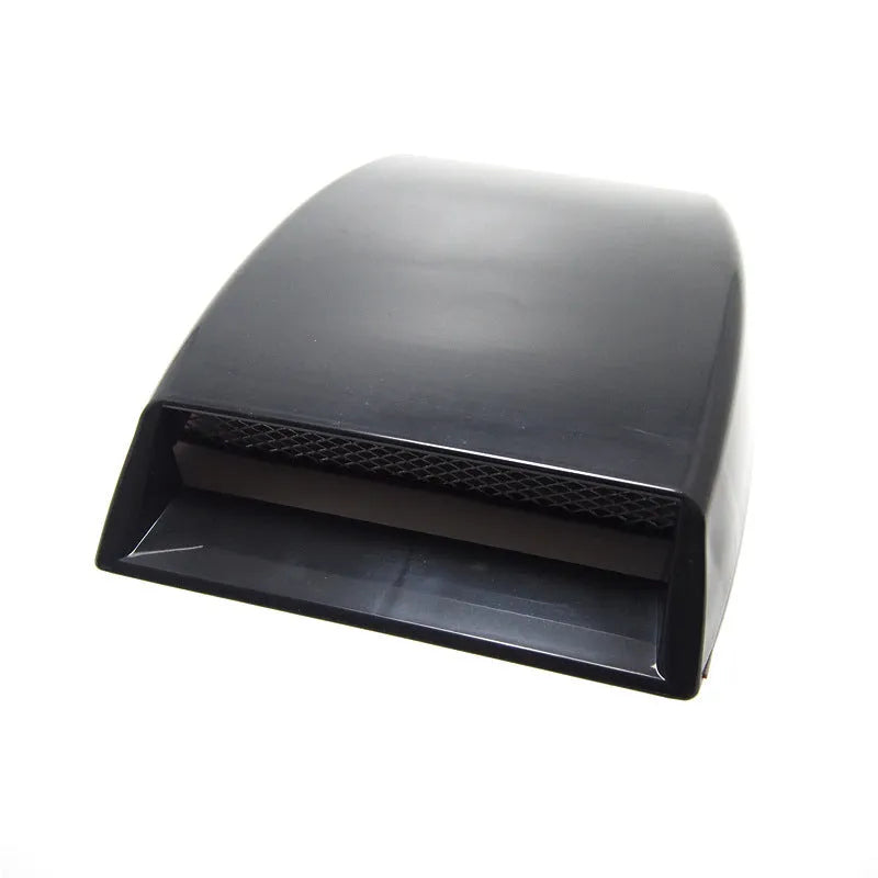 Black, silver, and white ABS plastic decorative car air vent with 260mm length