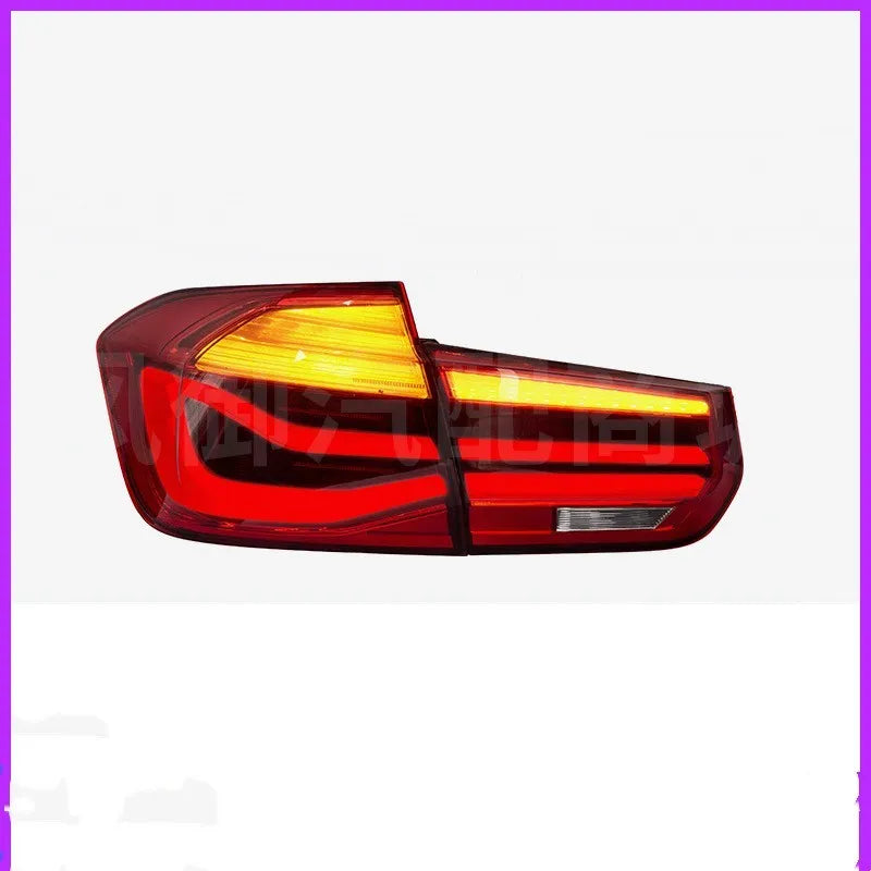 BMW 3 Series tail light assembly with LED streamer running lights in red or smoked black colour