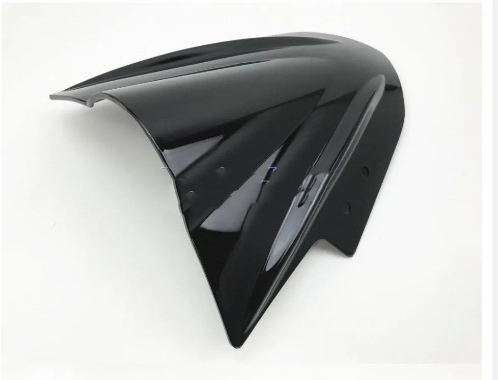 4mm thick black plexiglass universal motorcycle windshield for street car modification on handlebars