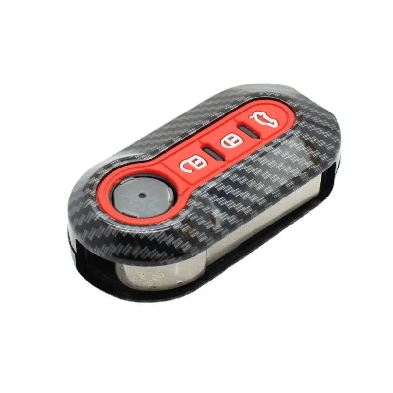 Fiat 500 Boyue Ottimo Viaggio remote key shell in ABS plastic