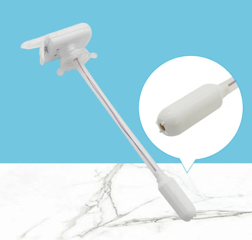 Manual beverage pumping device with PP silicone tubing and blue press handle for transferring milk and juices