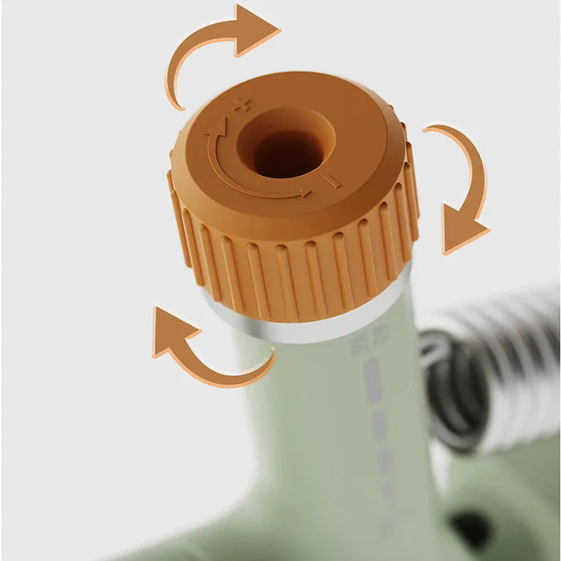 Adjustable spring hand grip exerciser in ABS plastic, shown in multiple colour options on a neutral background.